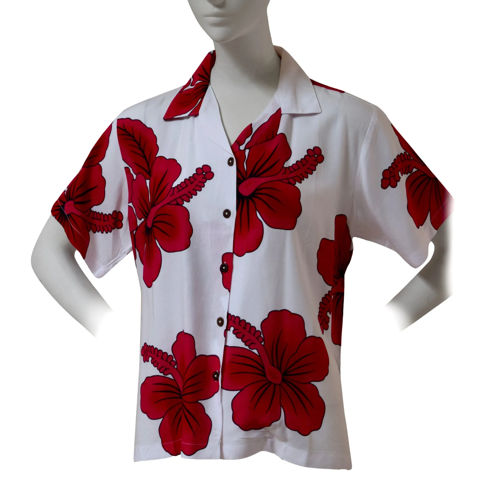 Hibiscus Women's Aloha Shirt