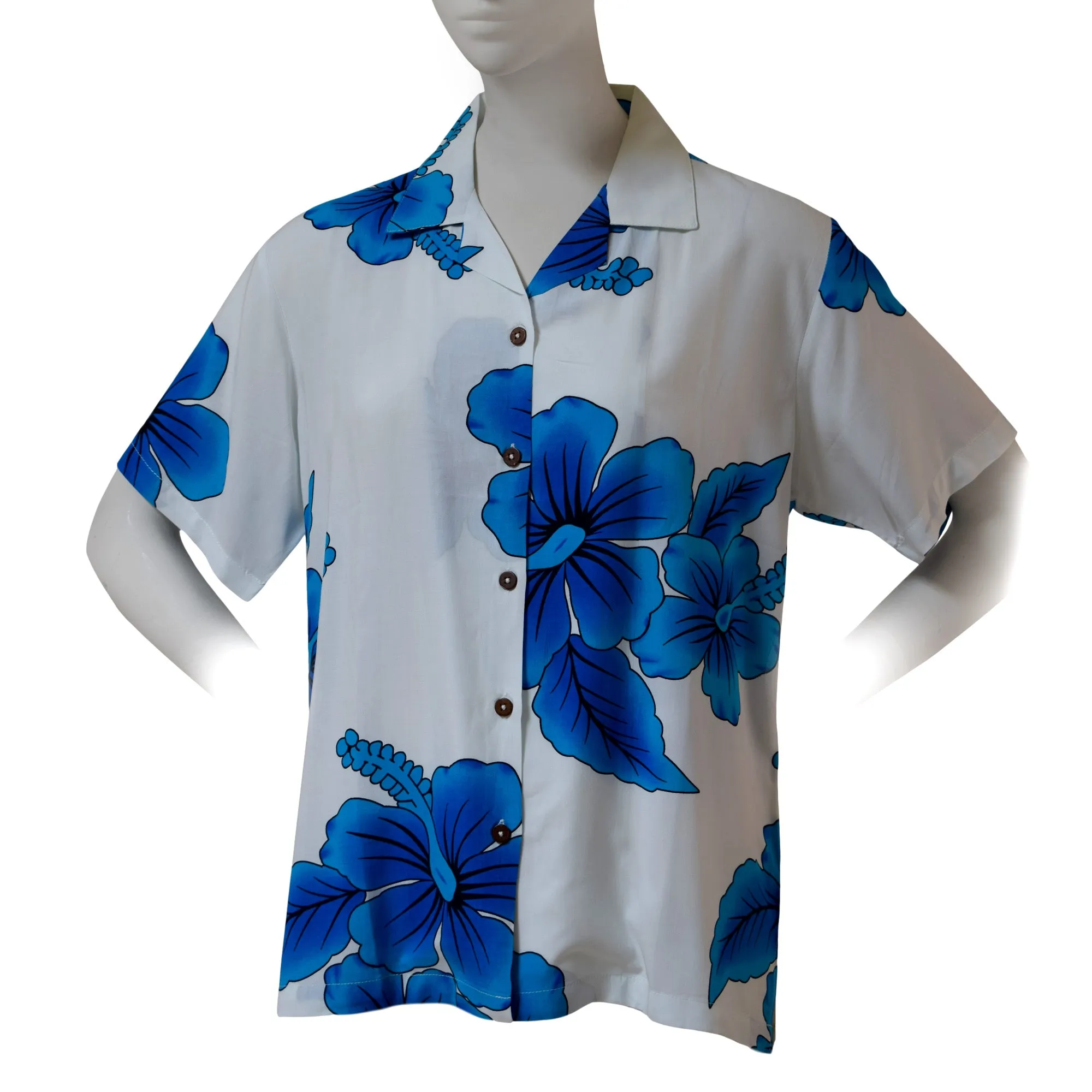 Hibiscus Women's Aloha Shirt