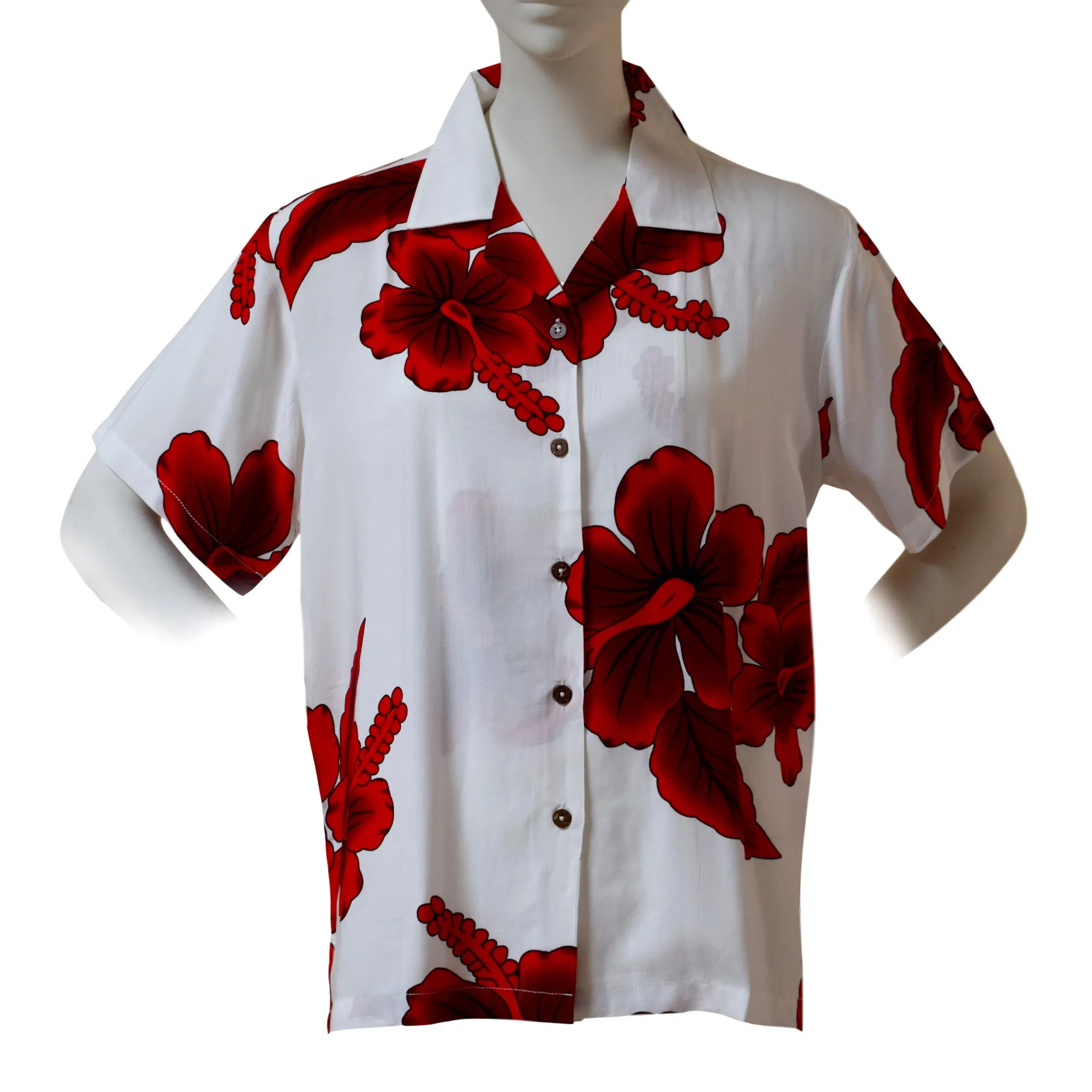 Hibiscus Women's Aloha Shirt