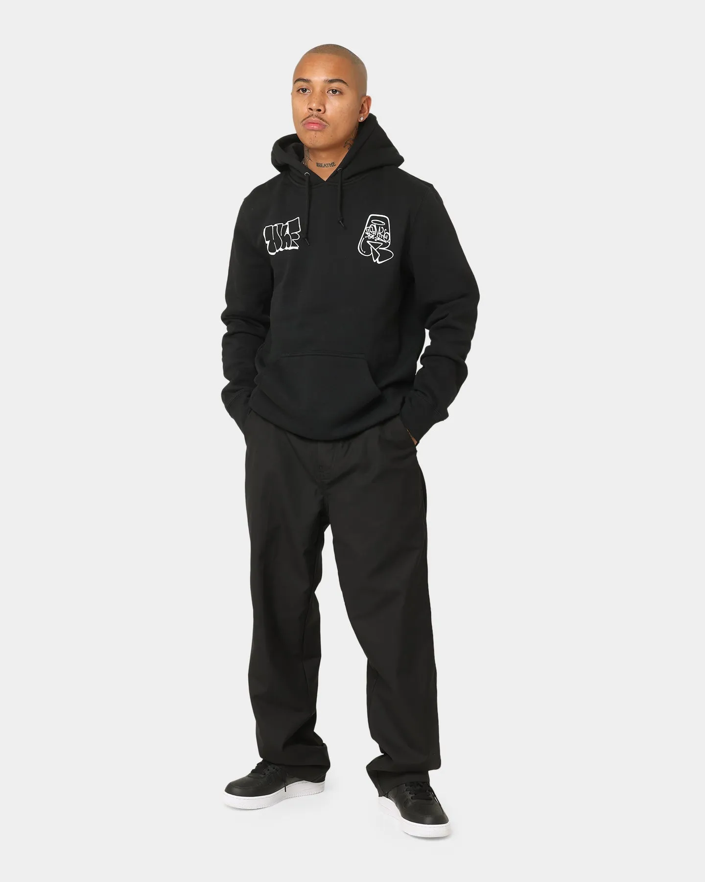 HUF Remio Pullover Hoodie Black