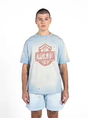 Hugh T-shirt - Caddy Blue