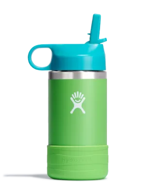 Hydro Flask 12 oz Kids Wide Mouth w/ Straw Cap (W12CSWBB363) (W12CSWBB513) (W12CSWBB334)(W12CSWBB612)