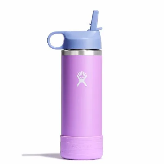 Hydro Flask 18 oz Kids Wide Mouth Straw Cap and Boot (W18CSWBB513) (W18CSWBB363)