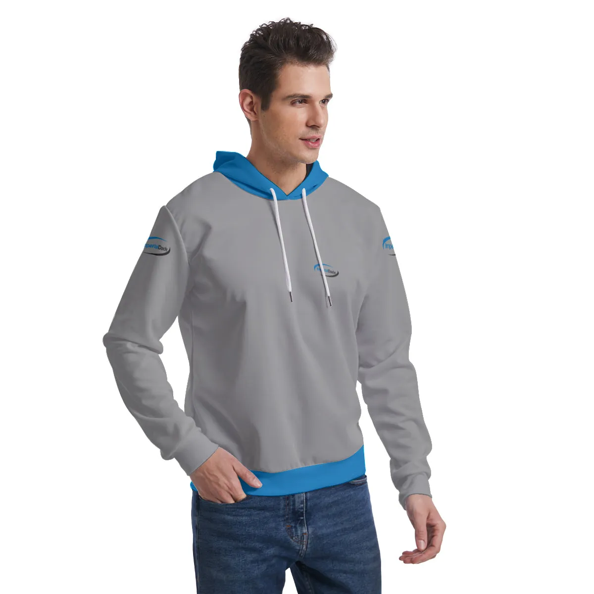 IMPERIAL DADE Men's Pullover Hoodie Without Pocket