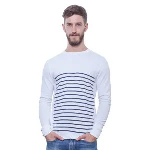 Izola Striped Thermal  - White/Navy