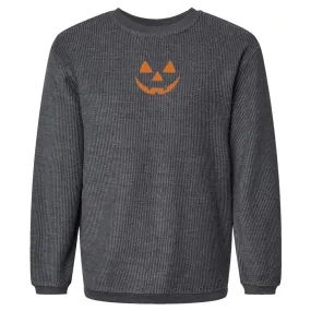 Jack-O'-Lantern Corded Crewneck