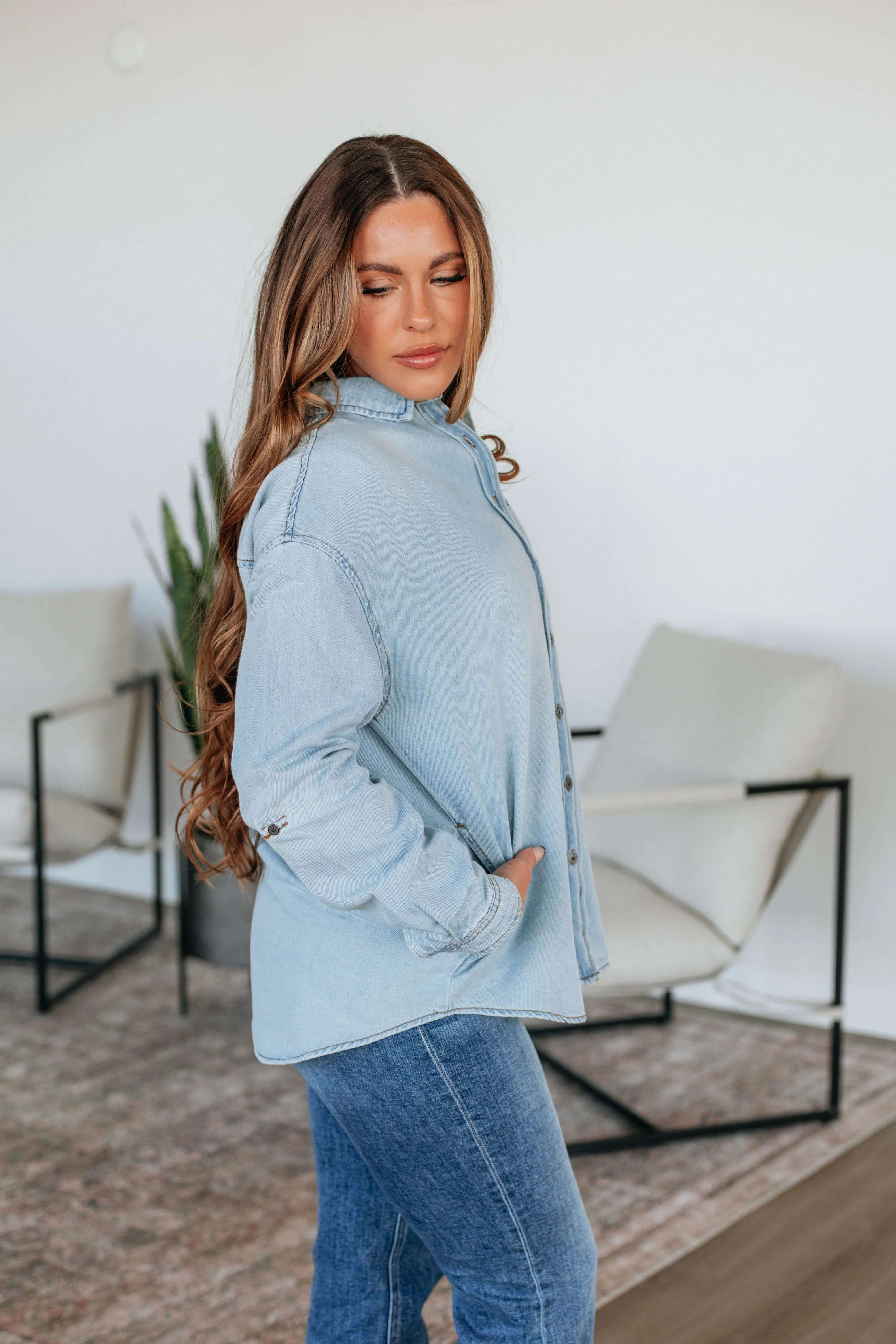 Jordyn Risen Denim Shacket