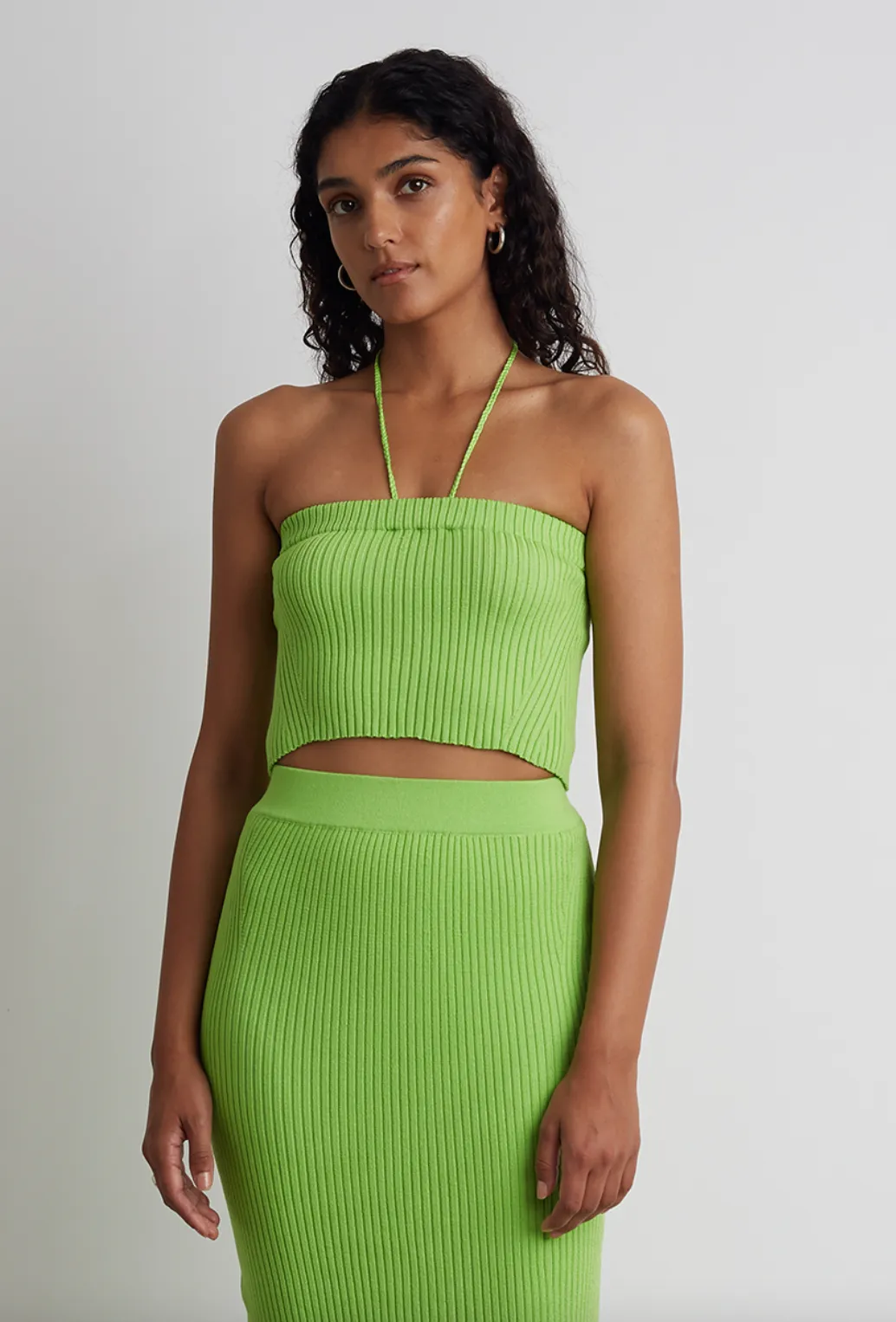 Kaia Tube Top - Lime