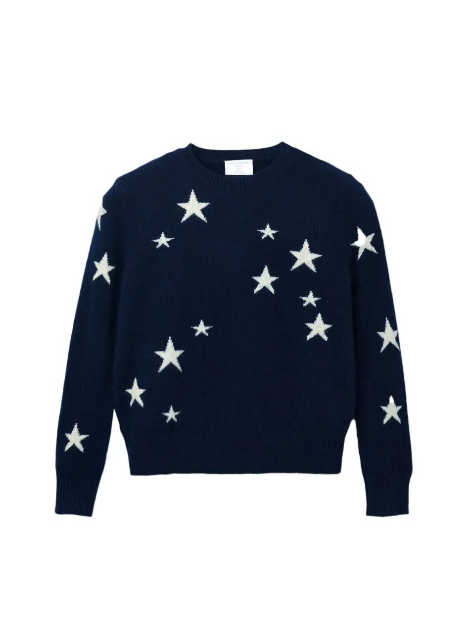 Kids Star Jacquard Sweater_Navy