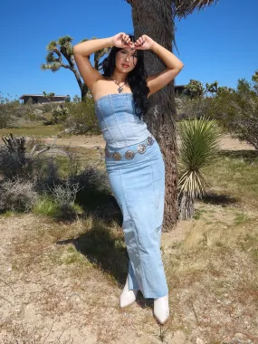 Lauren Denim 2 Piece (Light Denim)