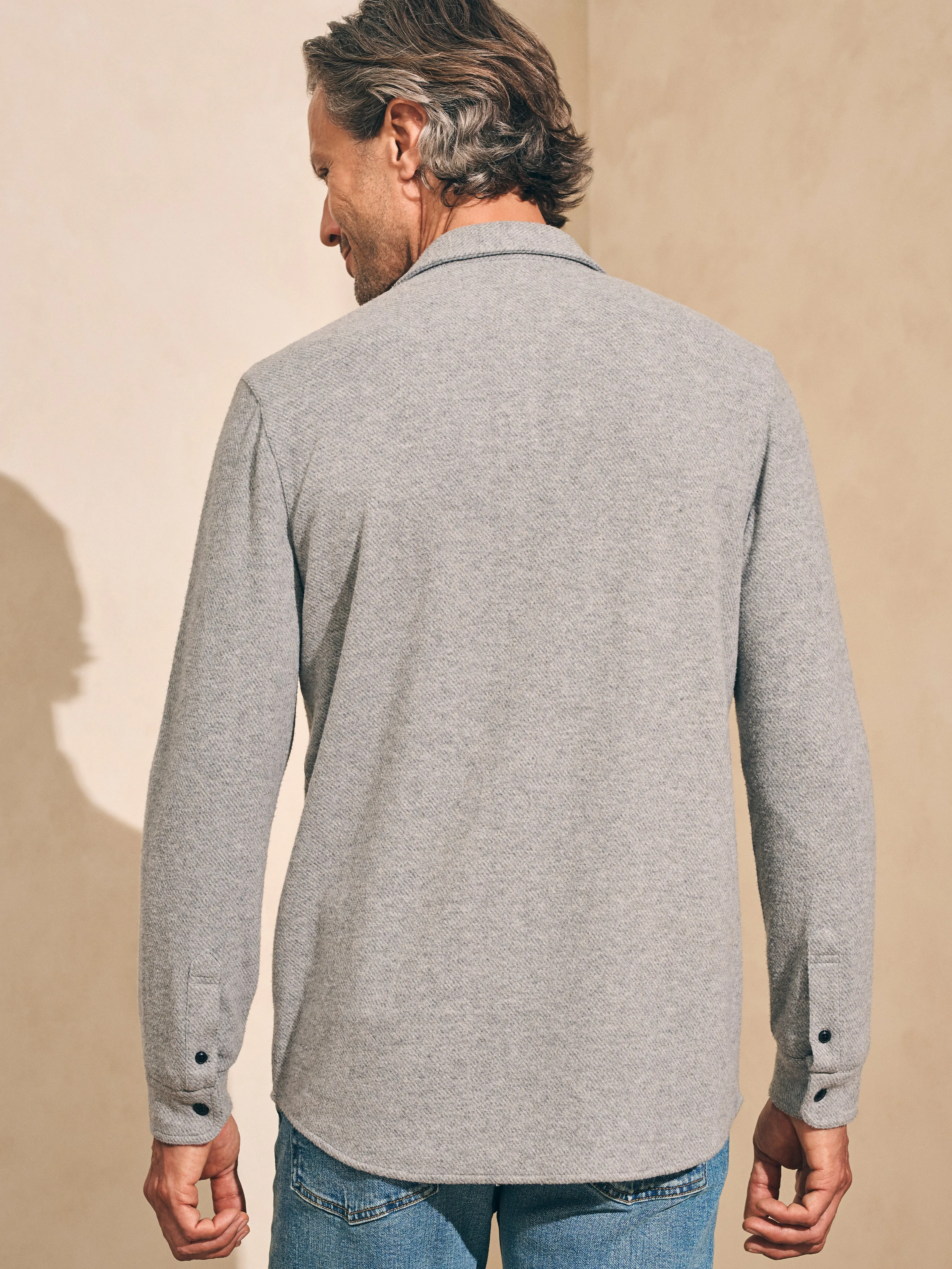 Legend™ Sweater Shirt - Fossil Grey Twill