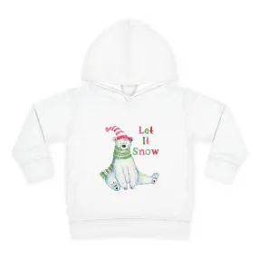 Let it Snow Toddler Pullover Fleece Hoodie