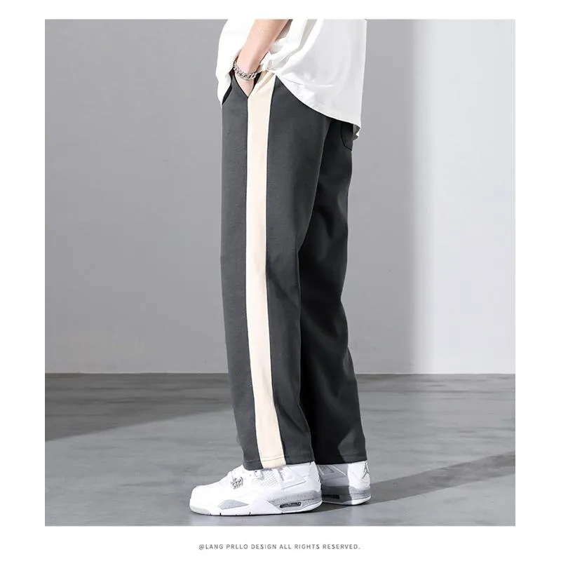 Loose Fit Sports Straight Sweatpant