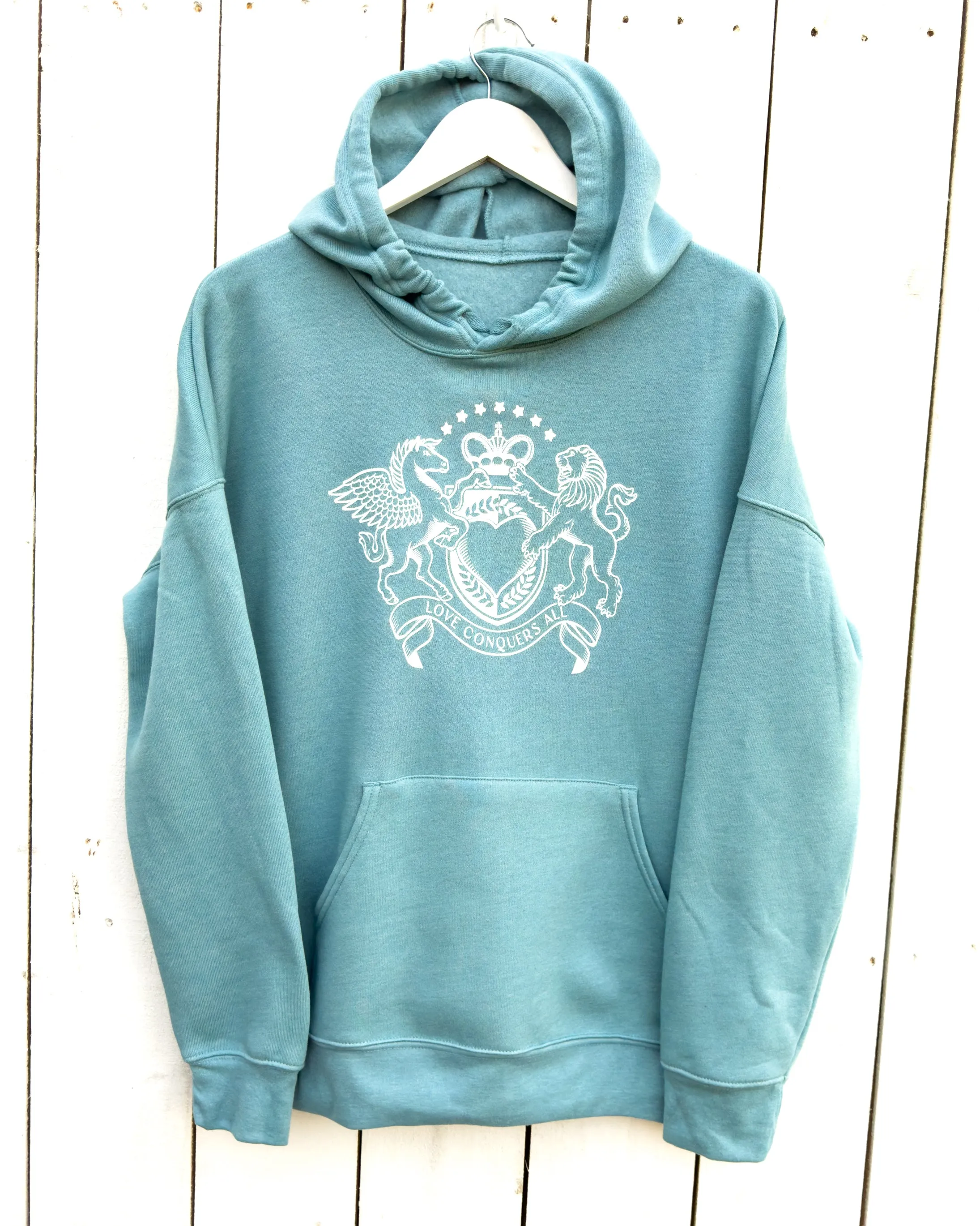 Love Conquers All  - Pullover Fleece Hoodie