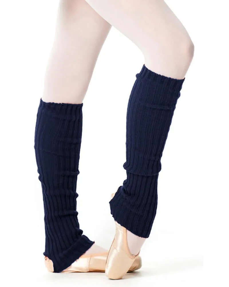 Lulli Dancewear Soft Stirrup Legwarmers 60cm - LUBLW60