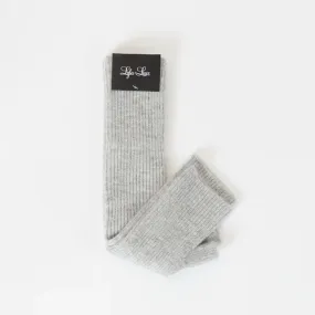 Lyla & Luxe Long Fingerless Gloves| Grey