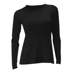 Marina V Round Neck Sweater Black