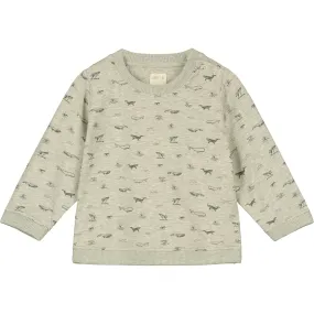 Mawgan Sweater in Grey Whales