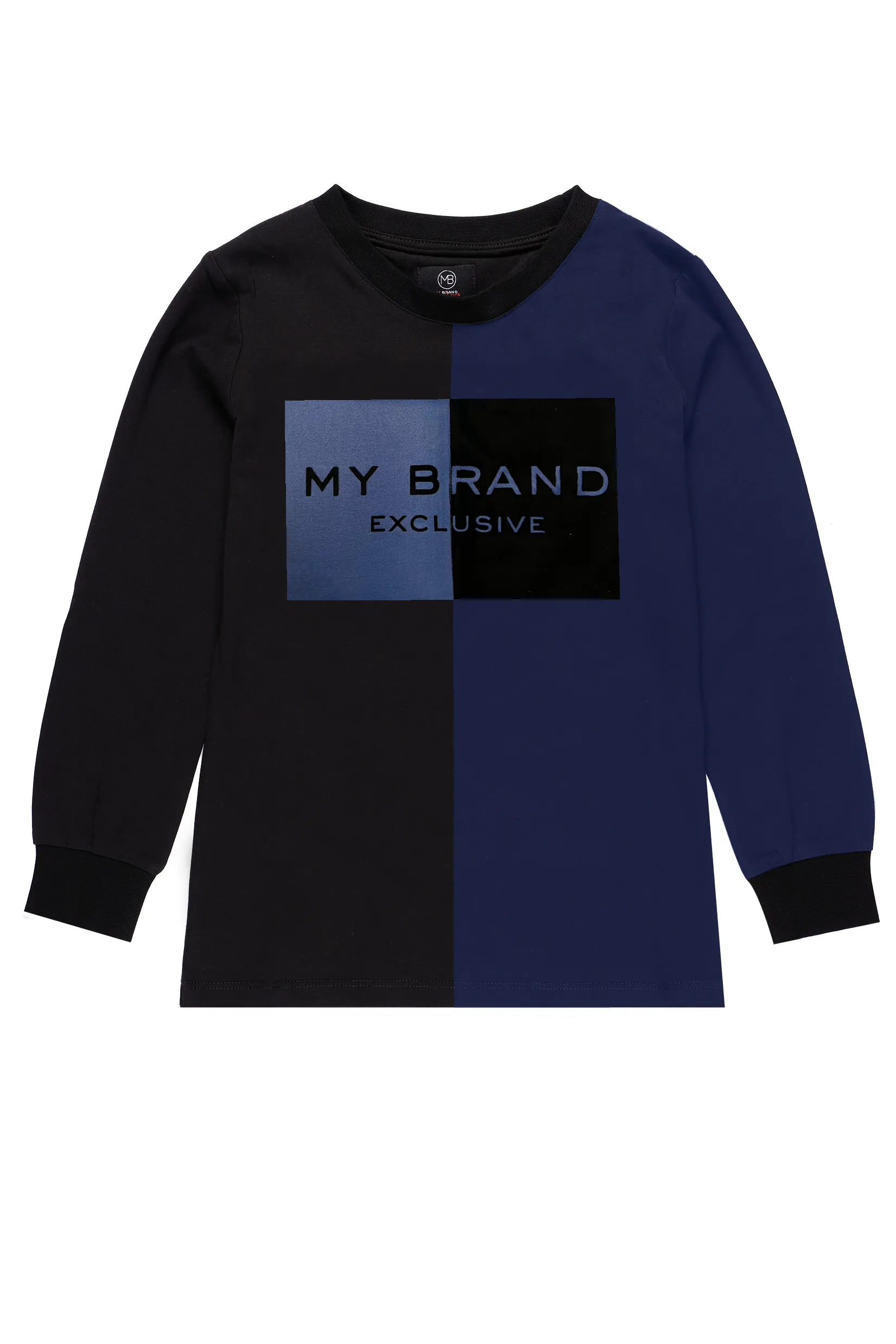 Mb Logo Sweater Black | BLUE