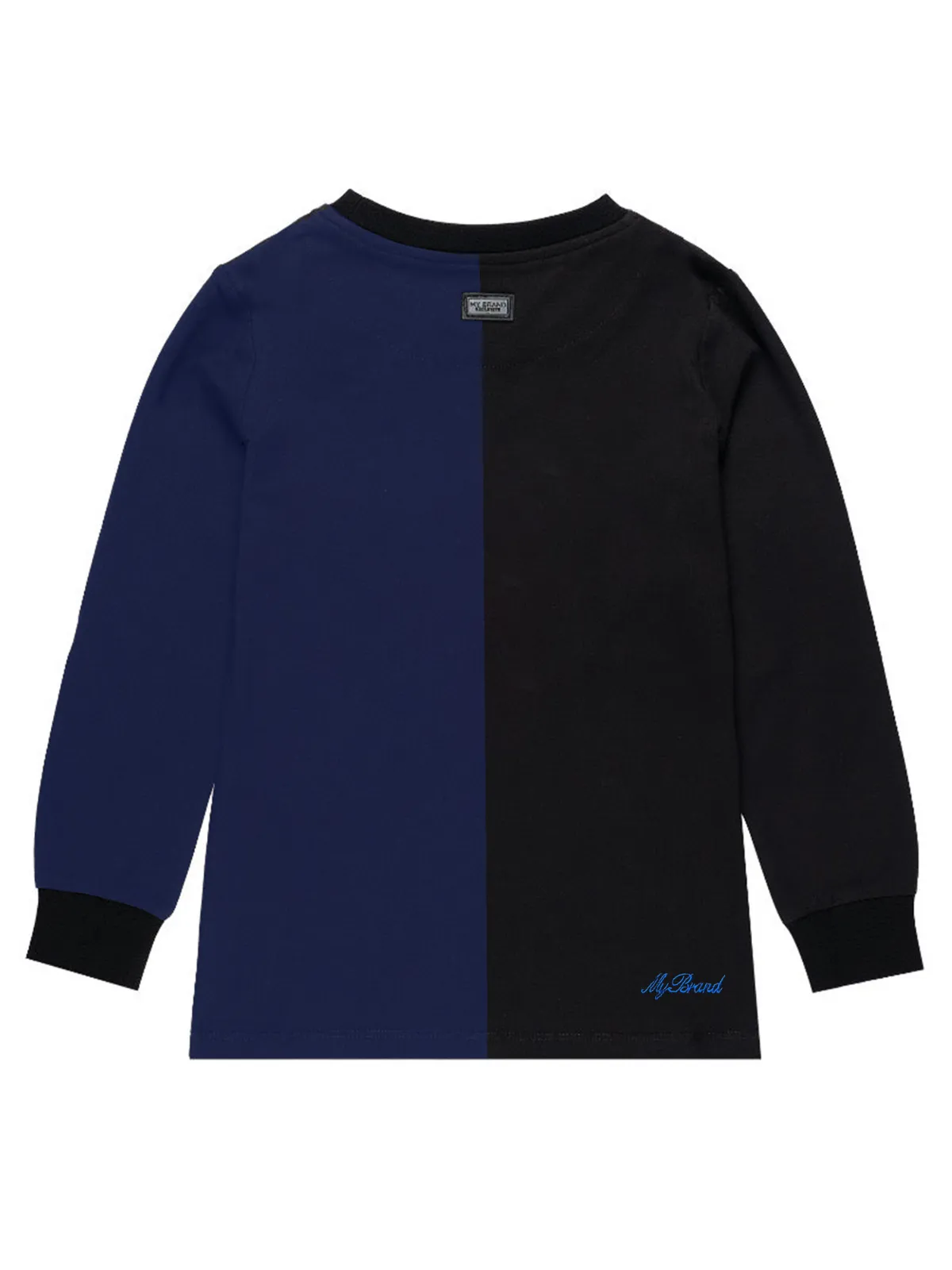 Mb Logo Sweater Black | BLUE