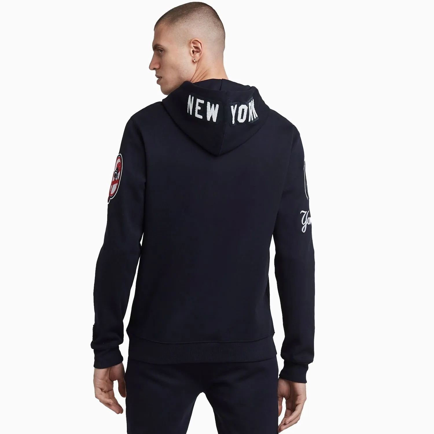 Men's New York Yankees Logo Pullover Hoodie