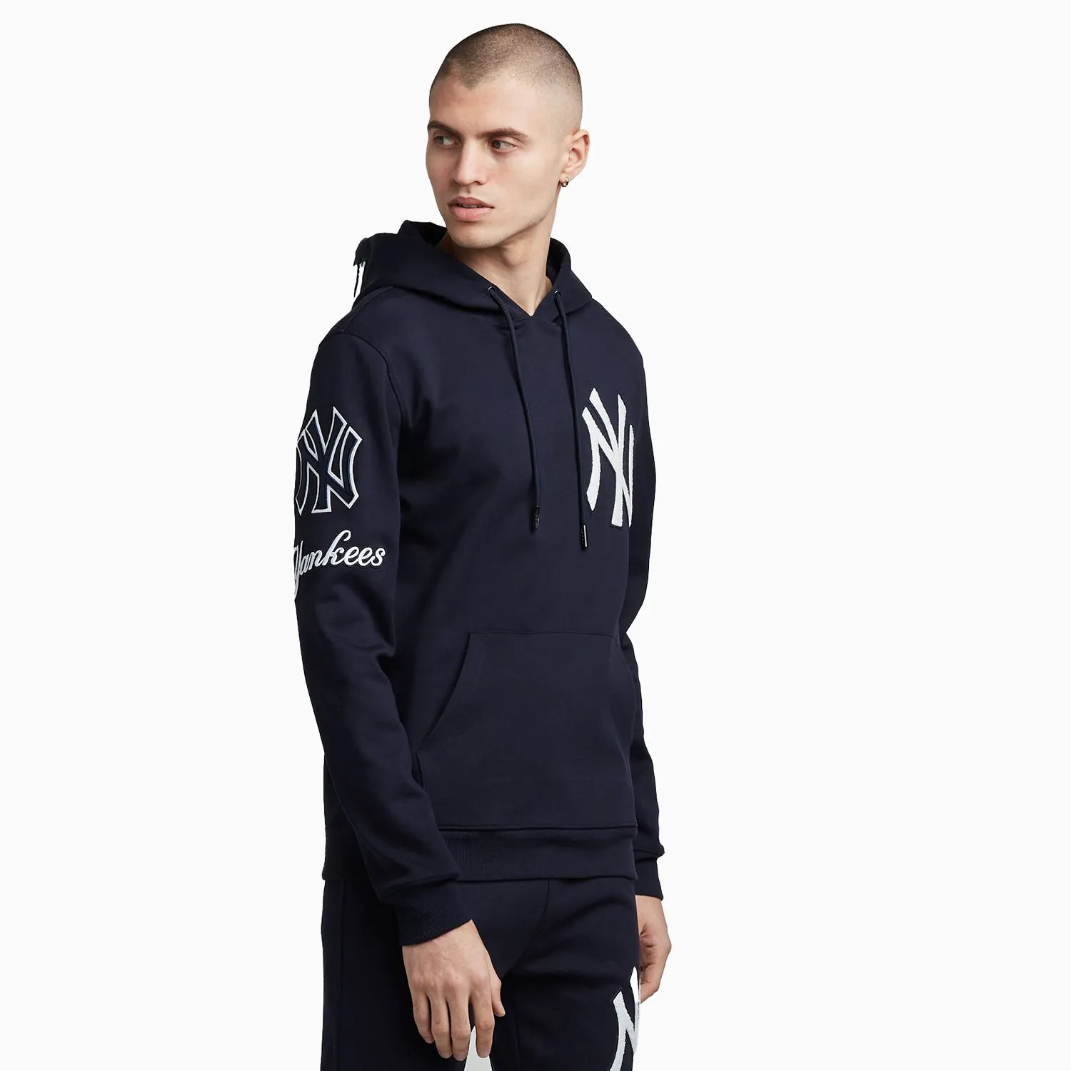 Men's New York Yankees Logo Pullover Hoodie