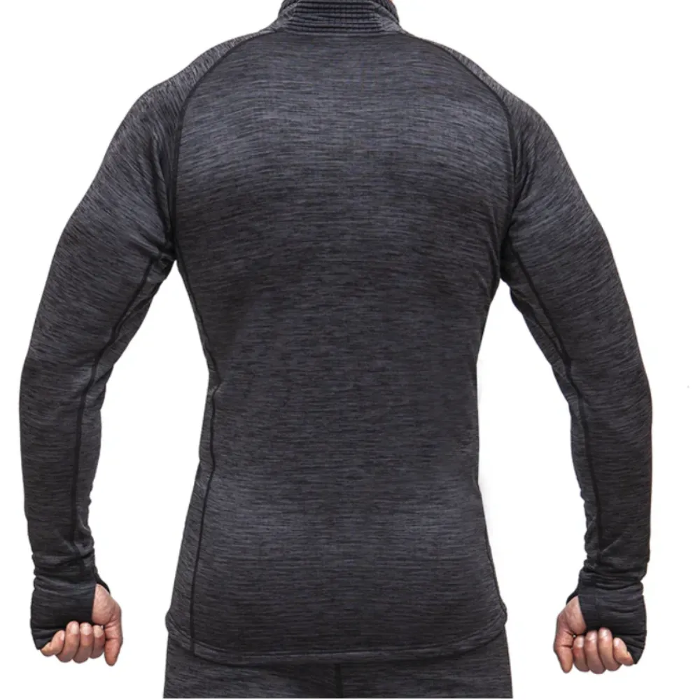 Men's Thermal Shirt “Snow Shield” Extra Warm Black