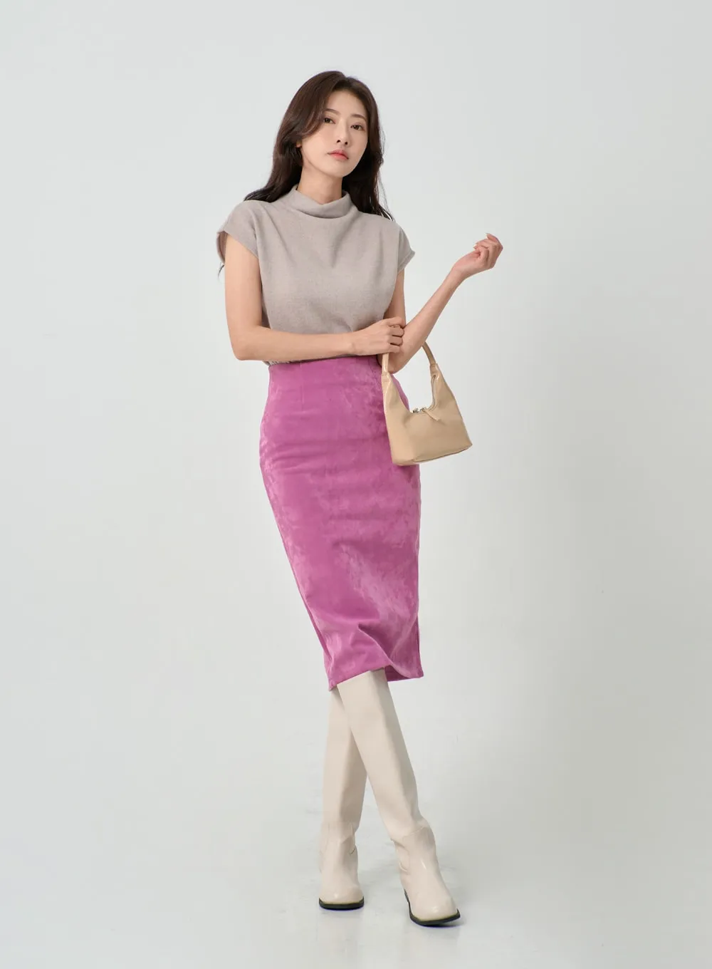 Midi Pencil Skirt IO27