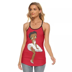 MOPAR BOOP Cress-Cross Open Back Tank Top