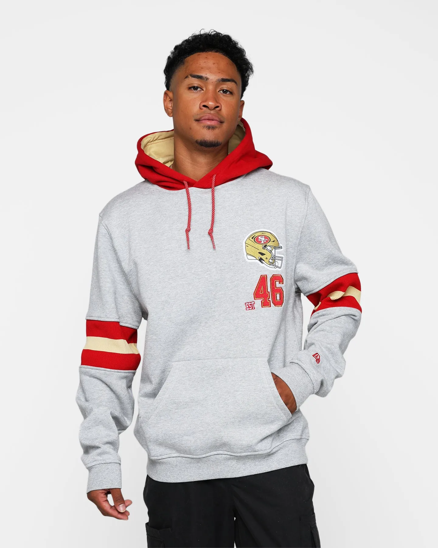 New Era San Francisco 49ers Hoodie Grey