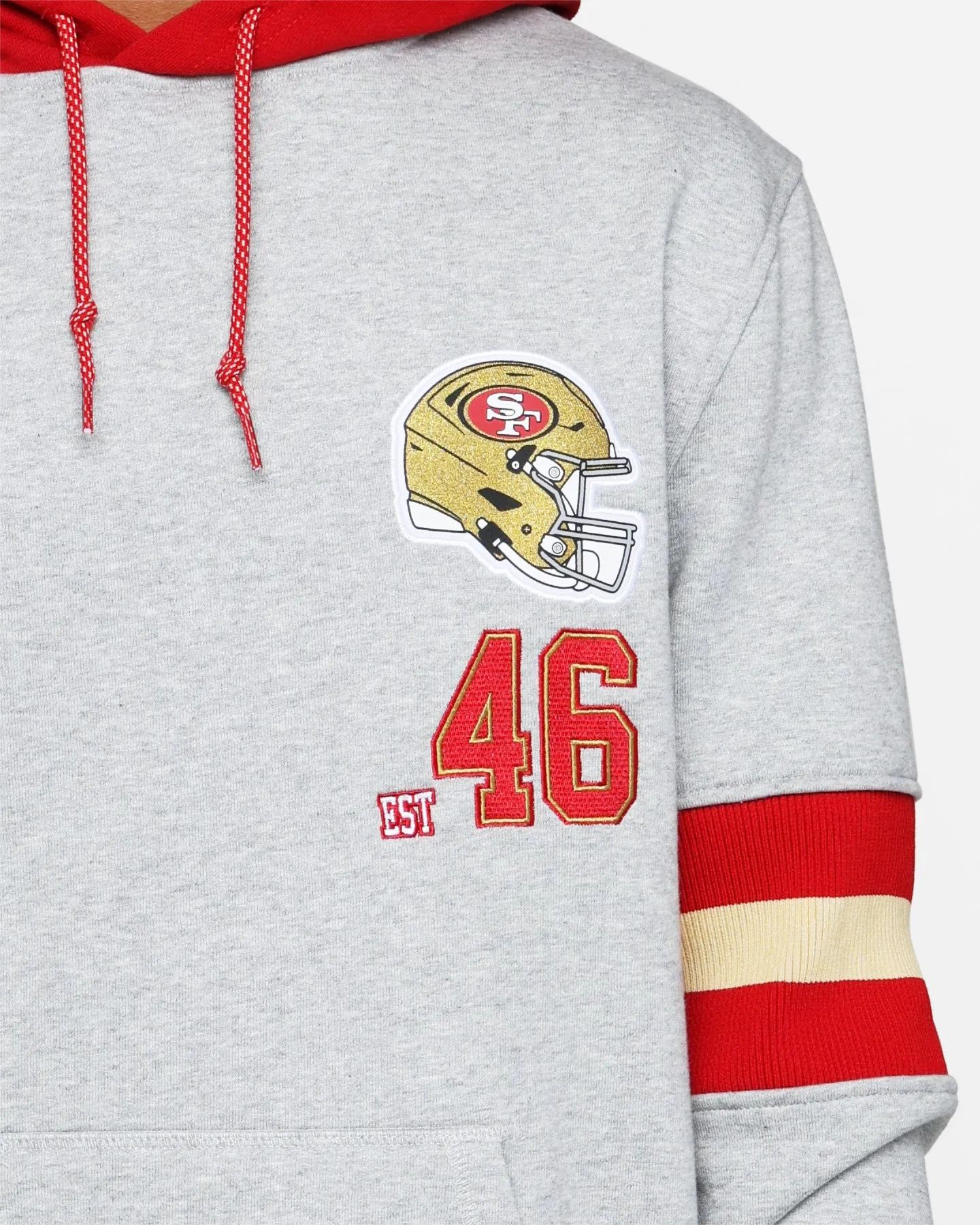 New Era San Francisco 49ers Hoodie Grey