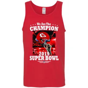 Nfl – Kansas City Chiefs We Are The Champion 2019 Super Bowl Football Men Cotton Tank