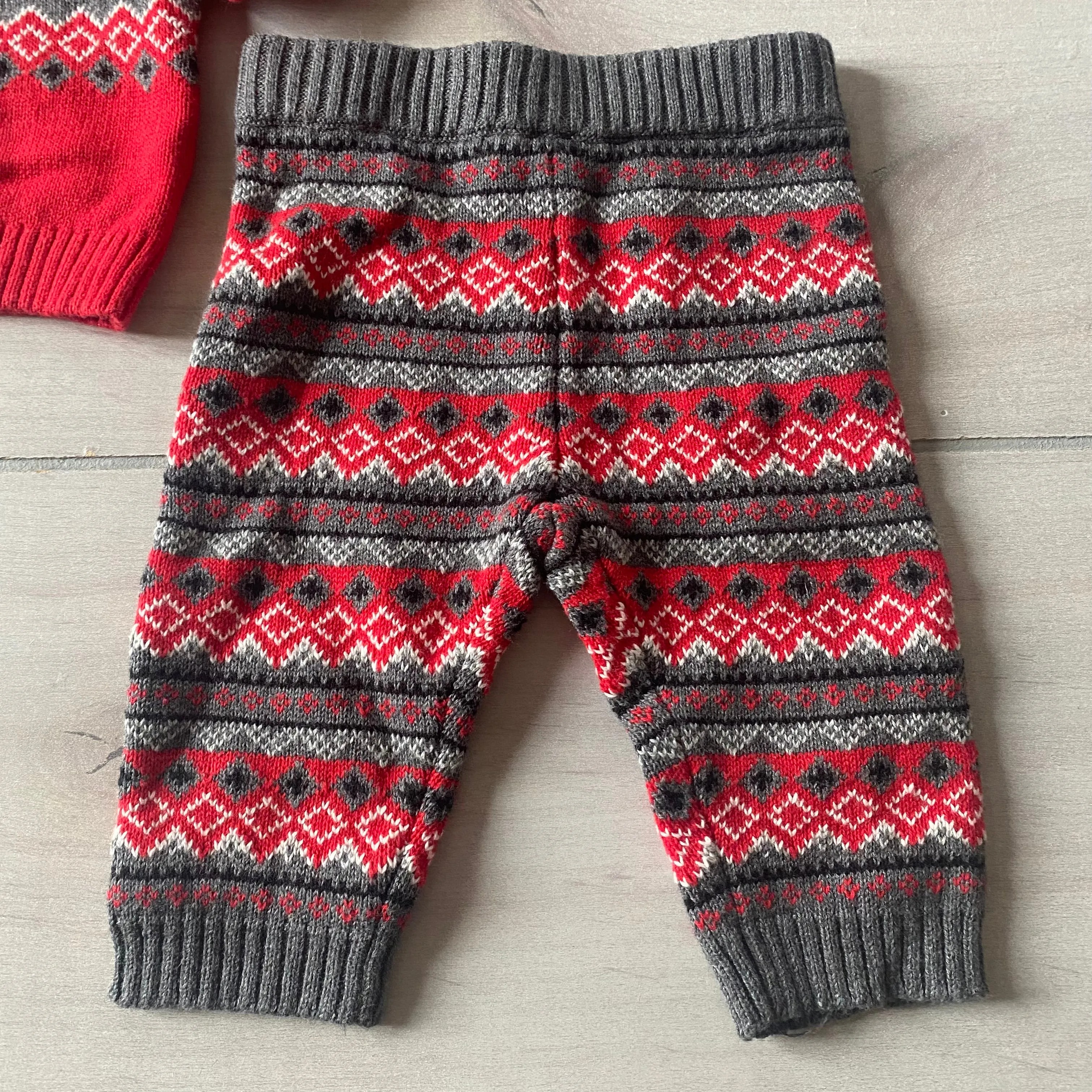 NWT Gymboree Firefighter Sweater Outfit