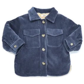 oh baby! Shacket Corduroy - Dusty Blue