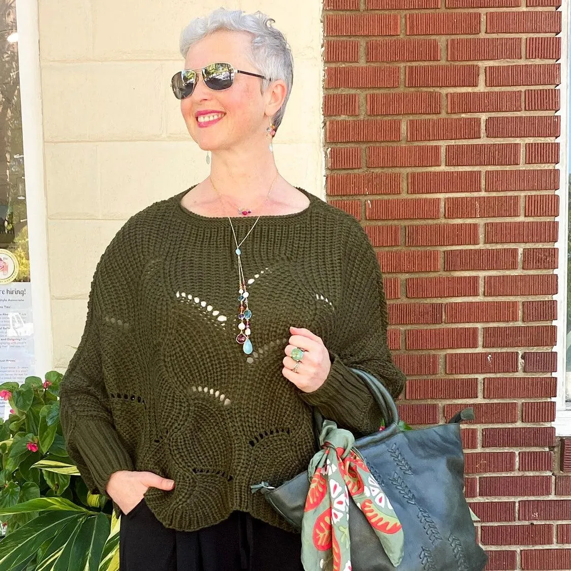 One Size Comfy Knit Sweater Shrug