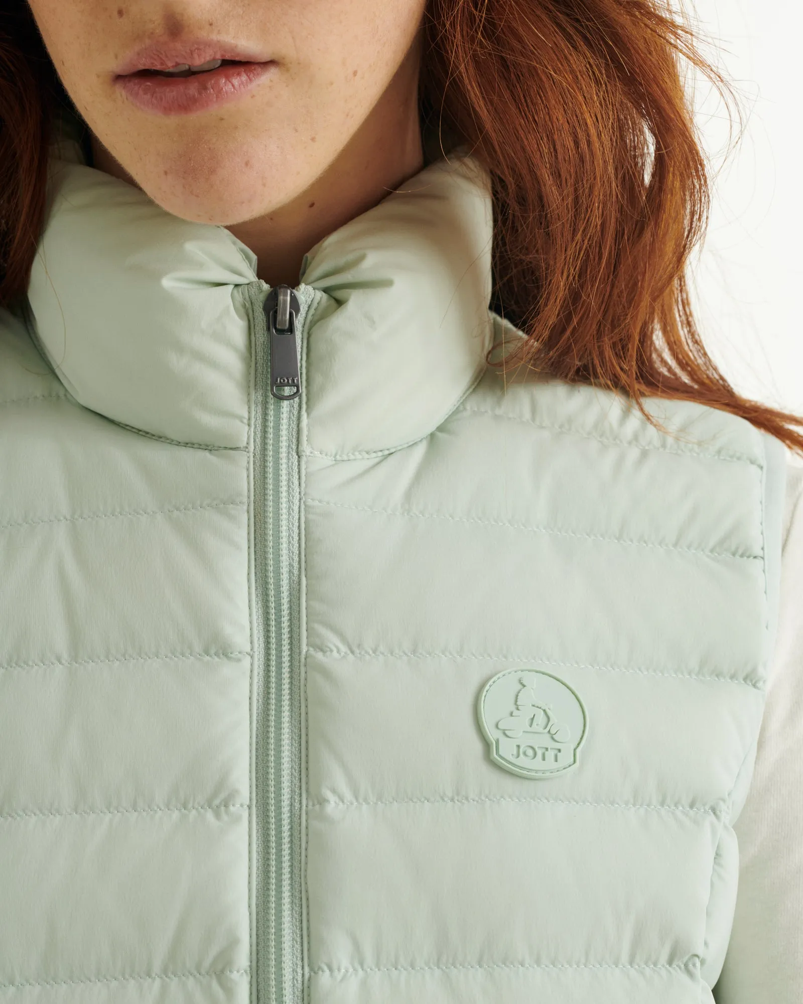 Peppermint Grenada stretch sleeveless puffer jacket