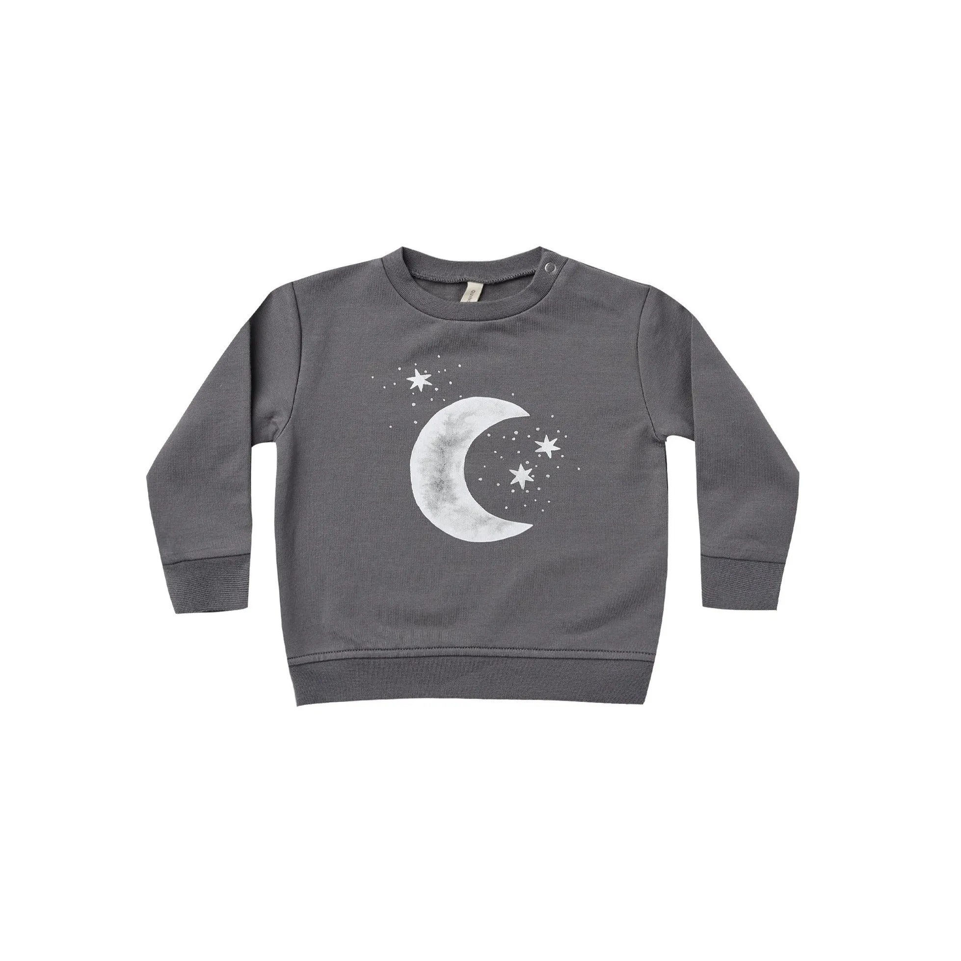 Quincy Mae Fleece Sweatshirt - Moon   Stars