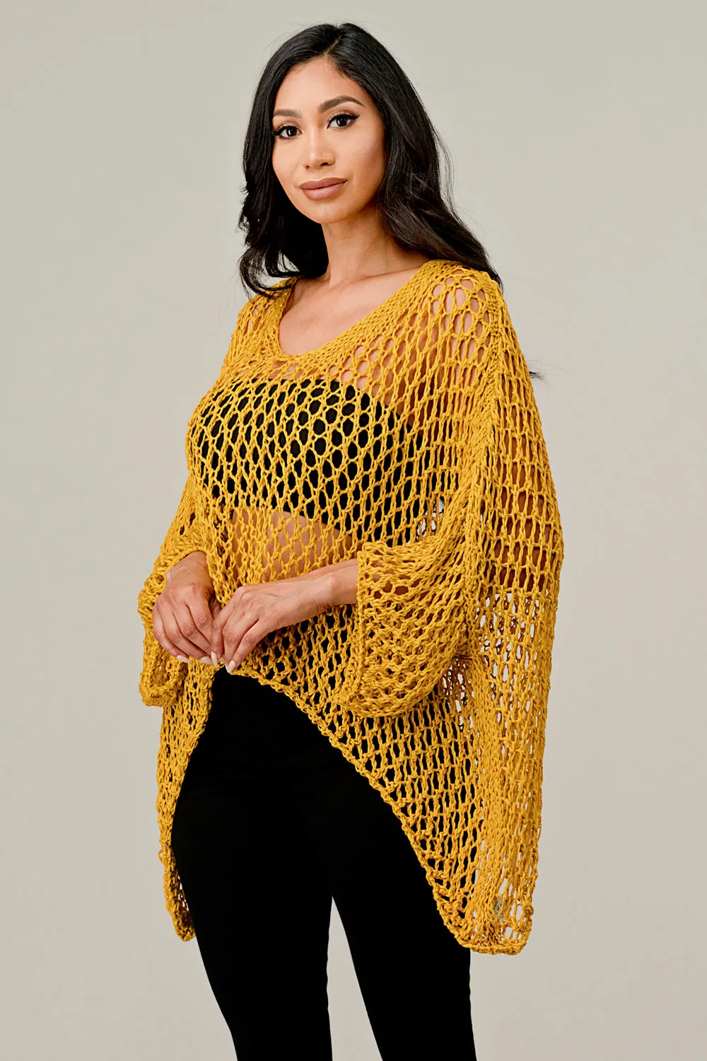 Raw Moda Crochet Sweater