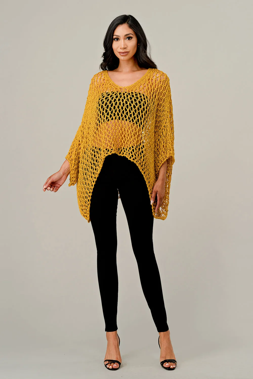 Raw Moda Crochet Sweater