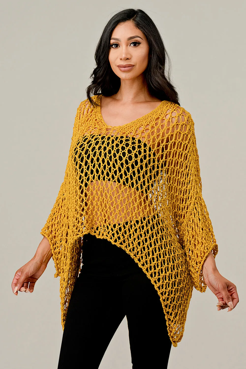 Raw Moda Crochet Sweater