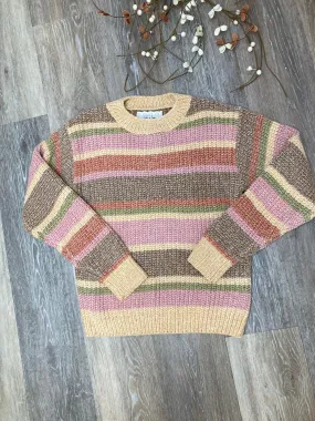 SAD Love Club Striped Tween Sweater