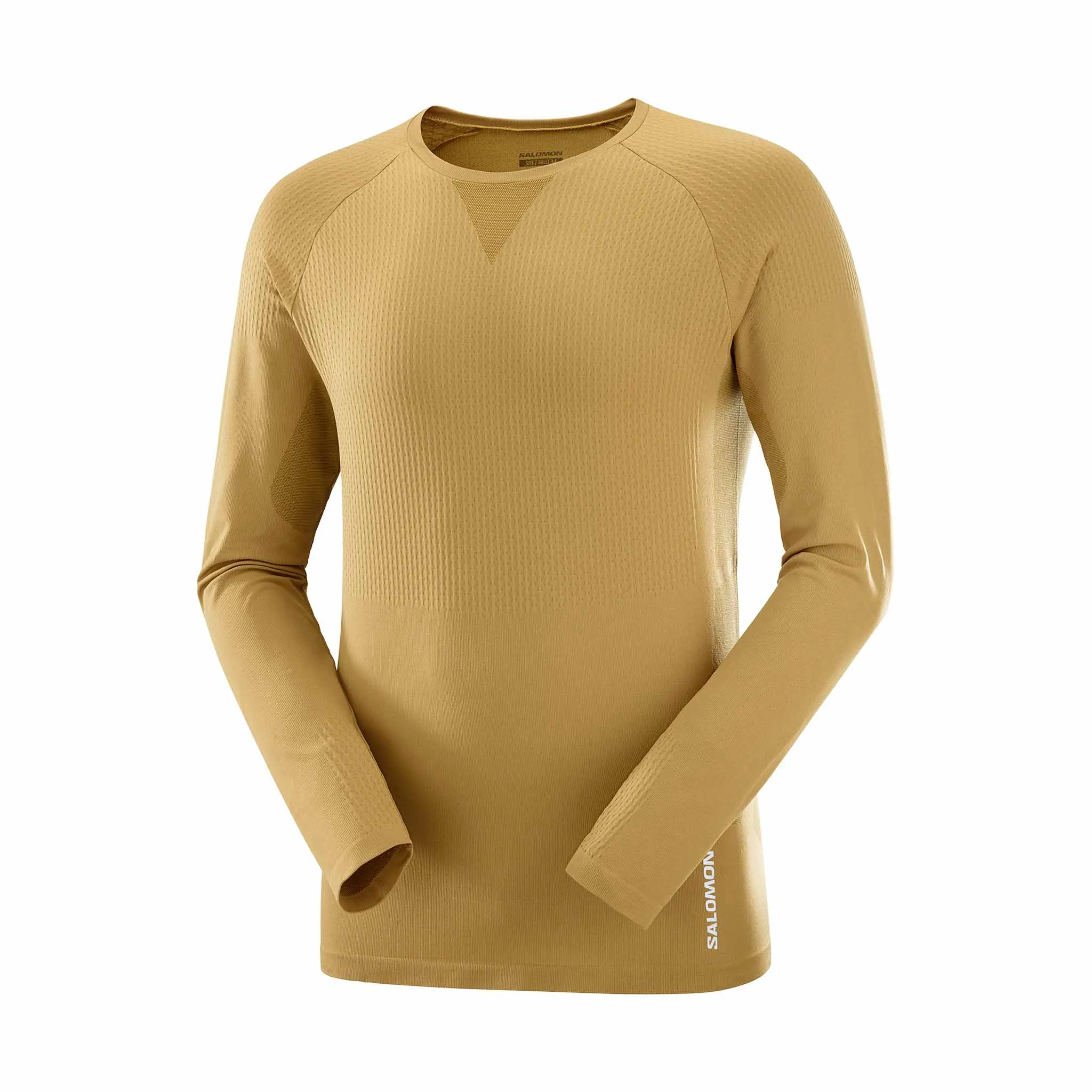 Salomon | Men's Sense Aero Seamless Long-Sleeve T-Shirt - Antique Bronze