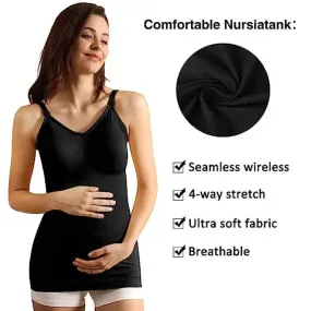 Seamless Nursing Cami Tank Top