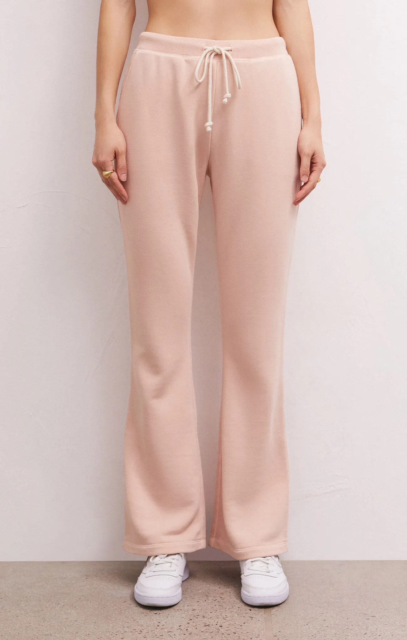 Shane Flare Sweatpant | Pink