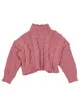 Simply Southern Braid Sweater Plum