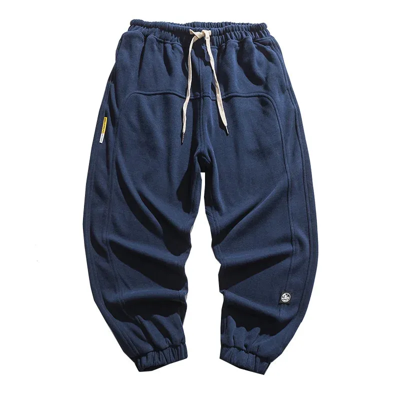 Solid Color Harem Sweatpants Streetwear Casual Sports Pants