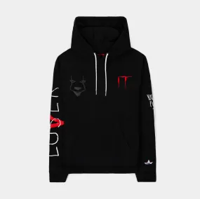 SP x IT Float Pullover Mens Hoodie (Black/Red)