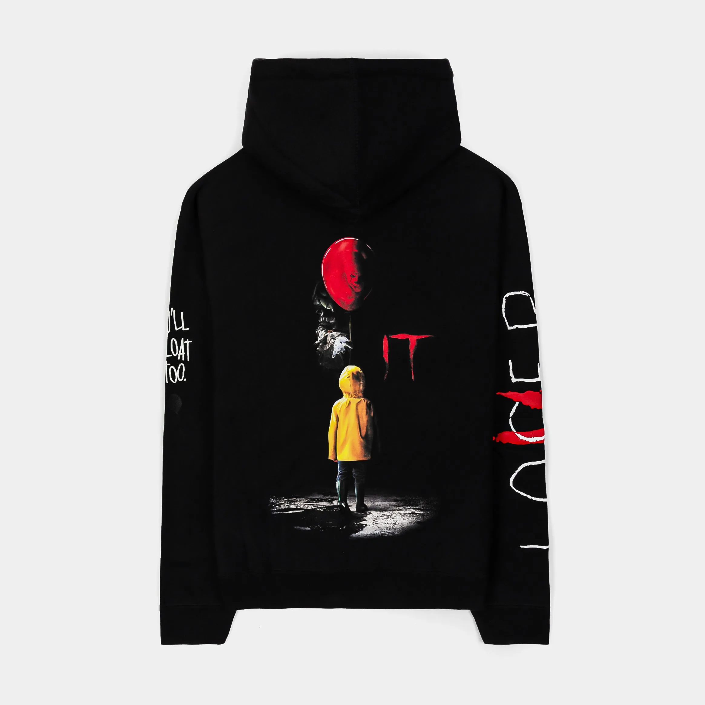 SP x IT Float Pullover Mens Hoodie (Black/Red)