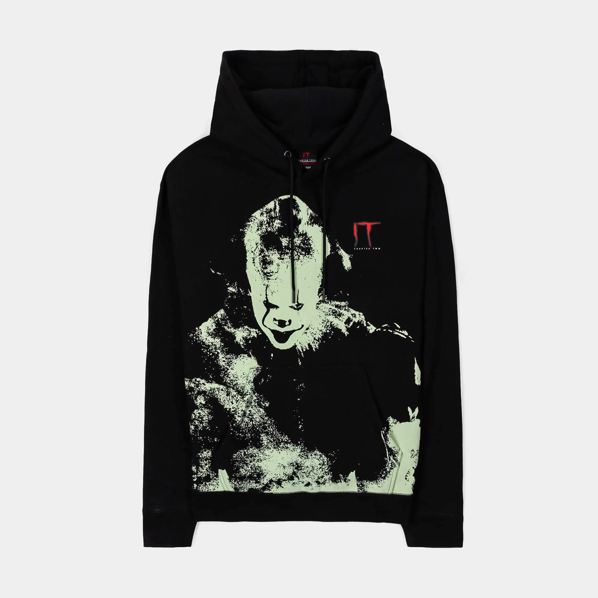 SP x IT Glow Pullover Mens Hoodie (Black/Green)