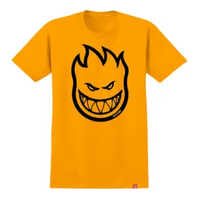 Spitfire BigHead T Shirt Gold/Black